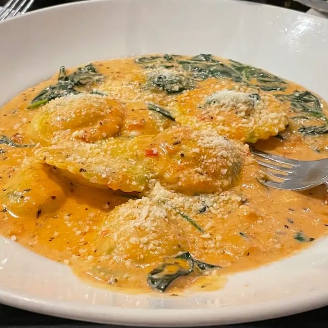 Butternut Squash Ravioli.