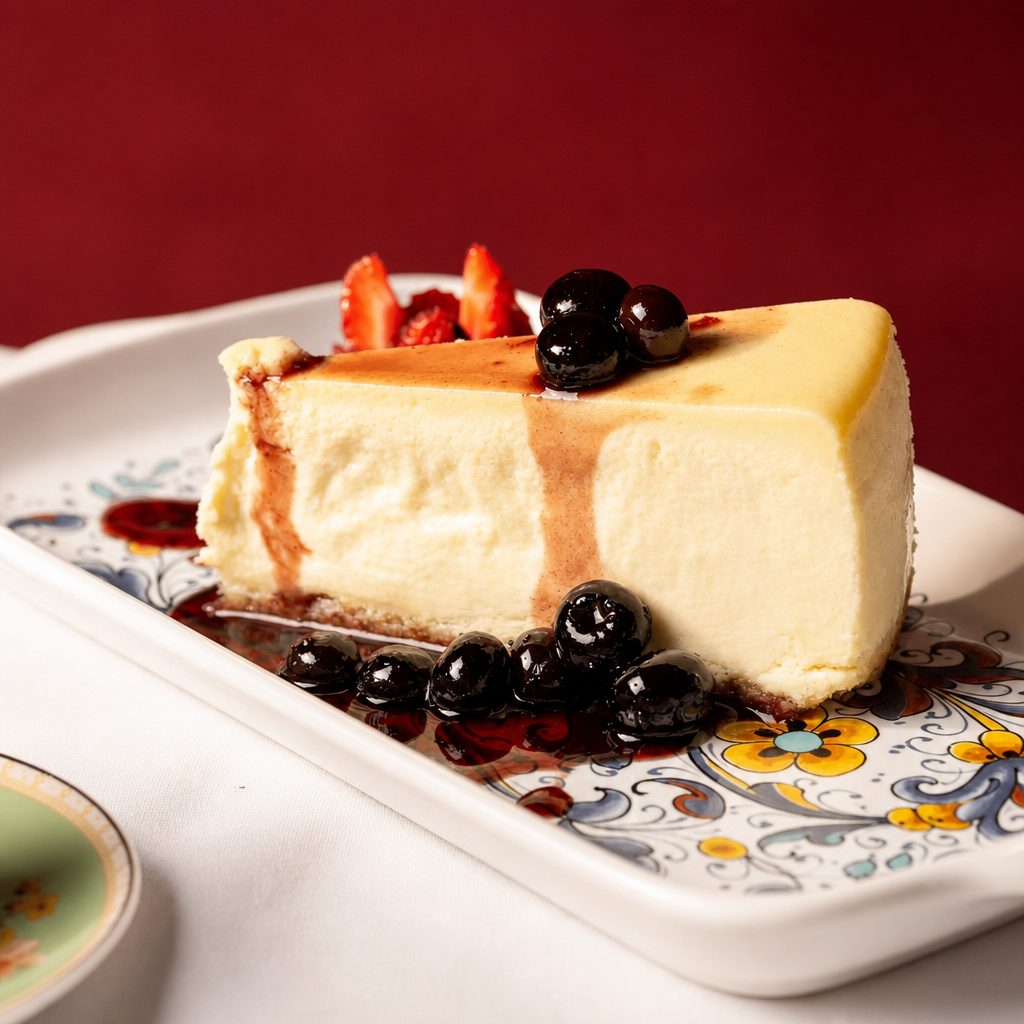 Mascarpone Cheesecake.